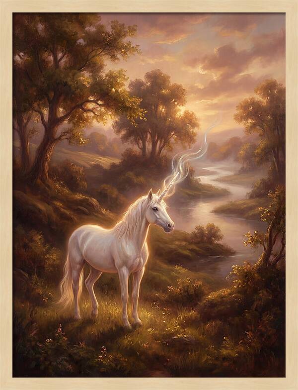 Unicorn In Nature