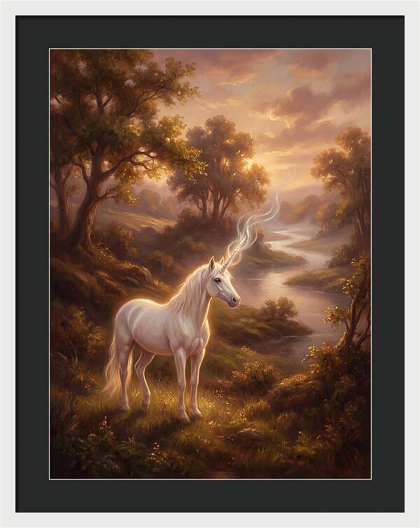 Unicorn In Nature