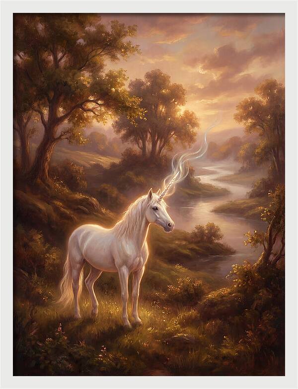 Unicorn In Nature