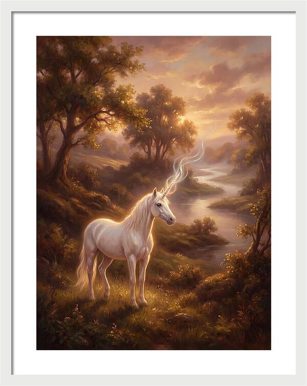 Unicorn In Nature