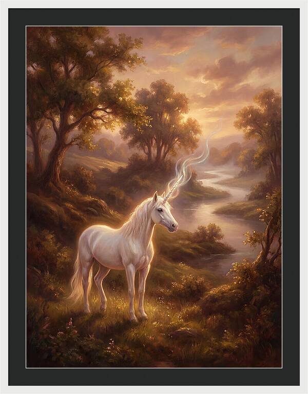 Unicorn In Nature