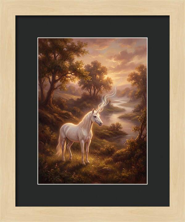 Unicorn In Nature