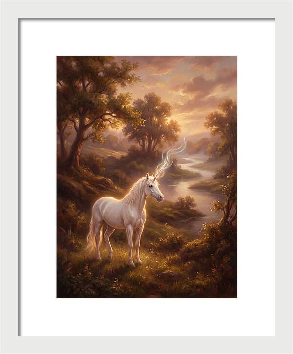 Unicorn In Nature