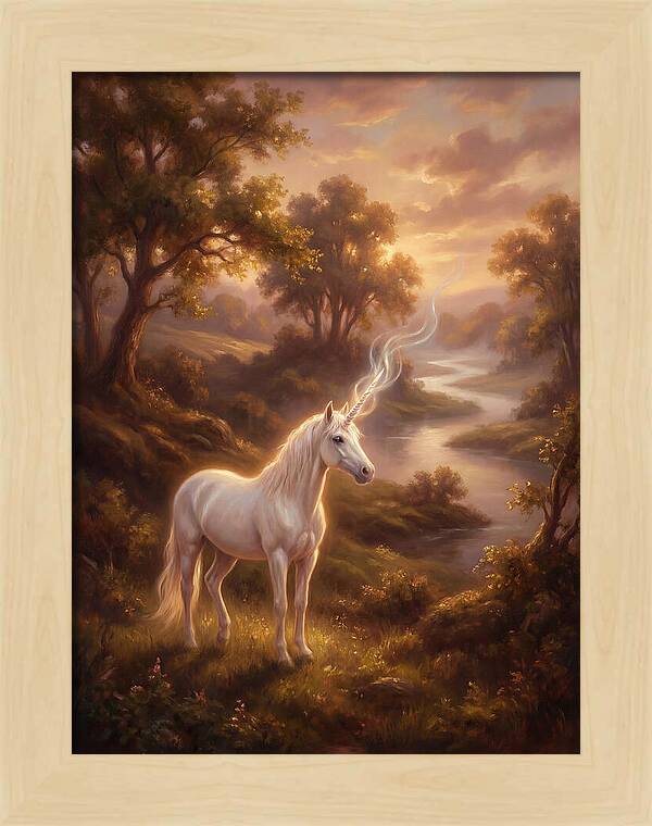 Unicorn In Nature