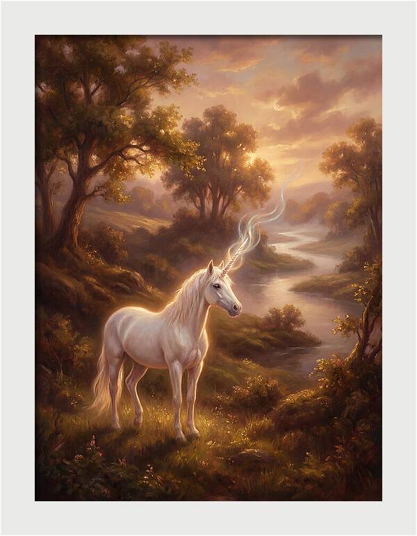 Unicorn In Nature