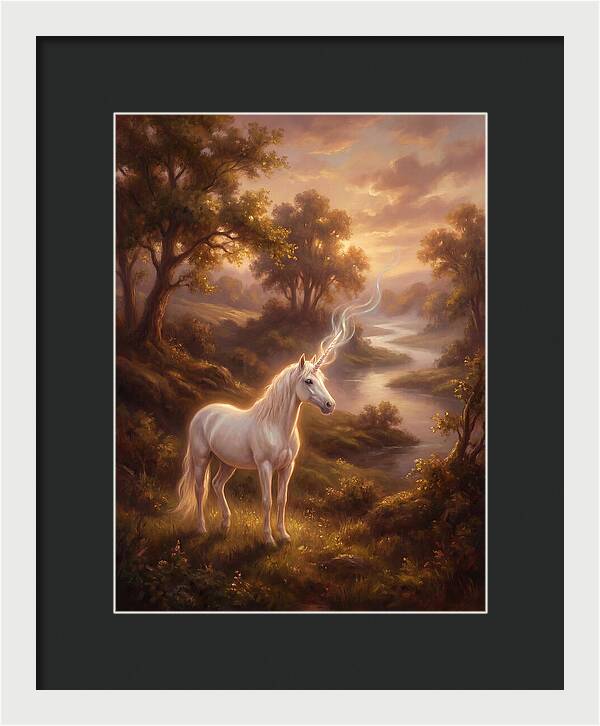 Unicorn In Nature
