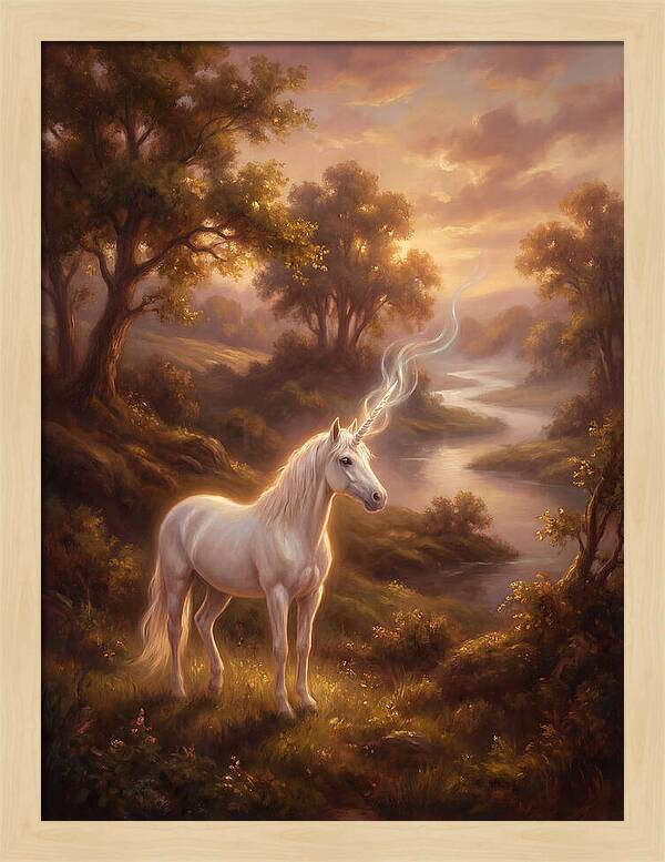 Unicorn In Nature
