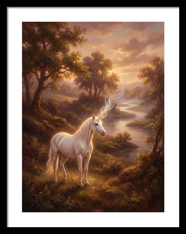 Unicorn In Nature