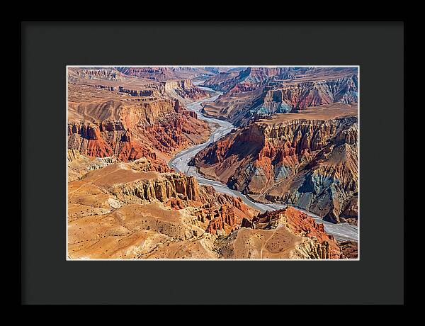 Upper Mustang Landscape From Above