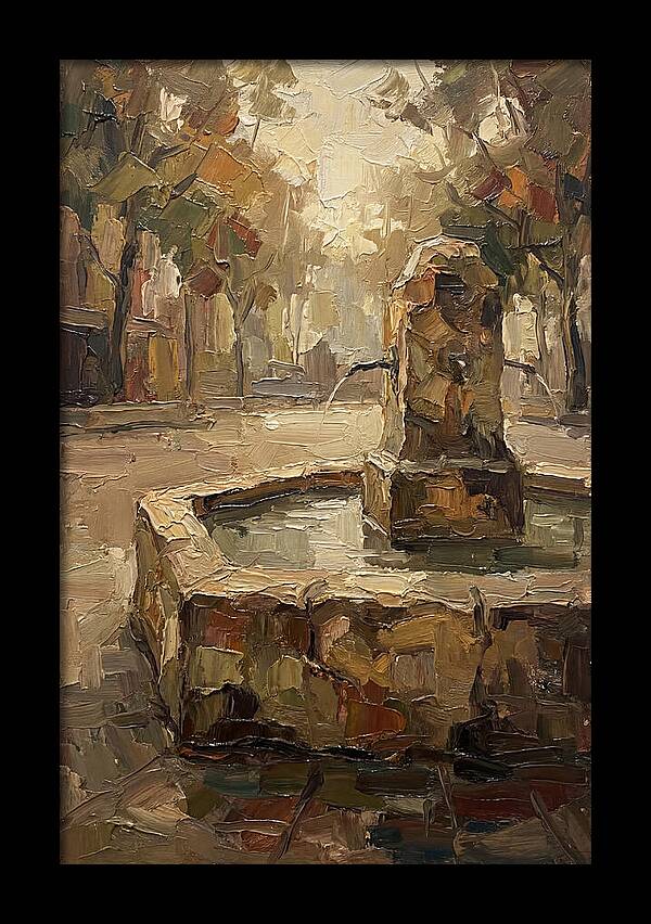 Urban Fountain In Plaza Emilia