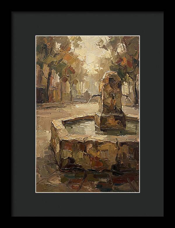 Urban Fountain In Plaza Emilia
