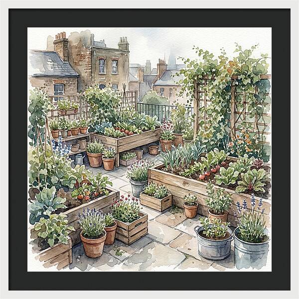 Urban Garden Oasis
