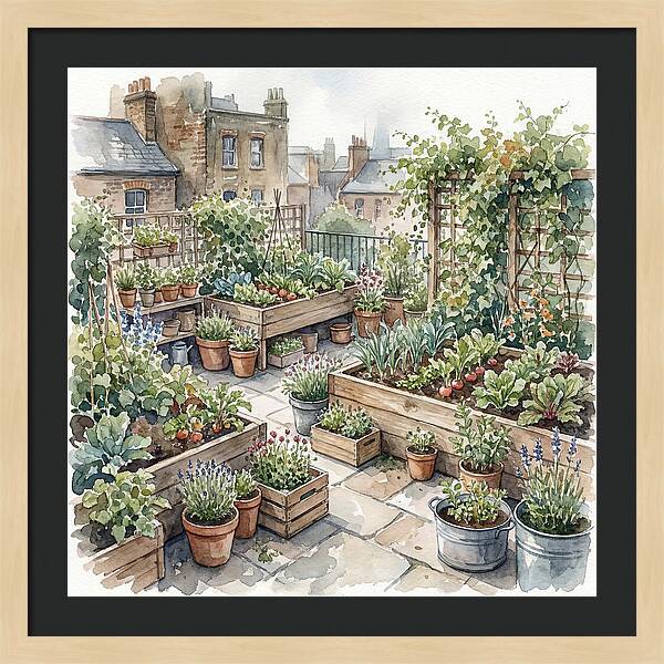 Urban Garden Oasis