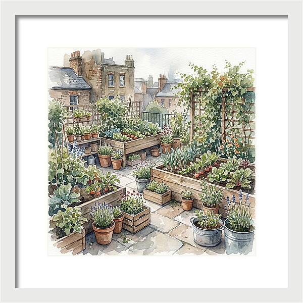 Urban Garden Oasis