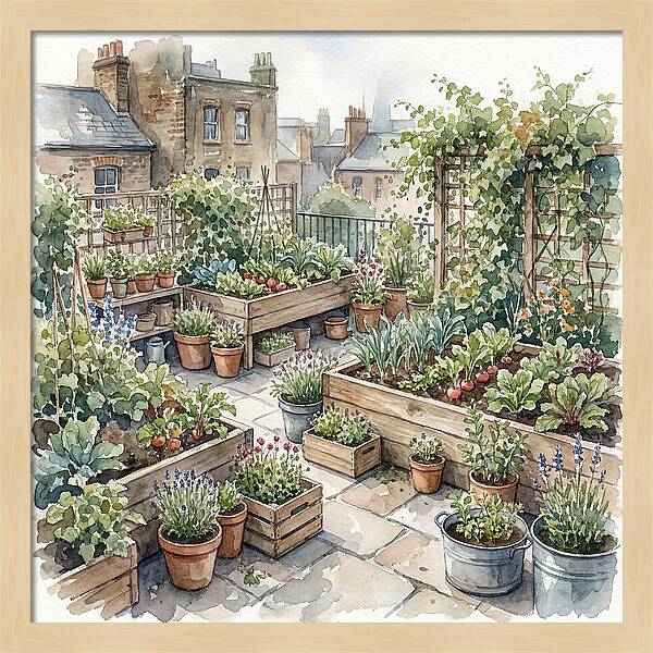 Urban Garden Oasis