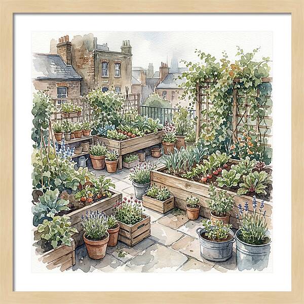 Urban Garden Oasis