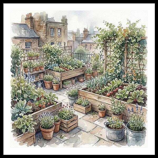 Urban Garden Oasis