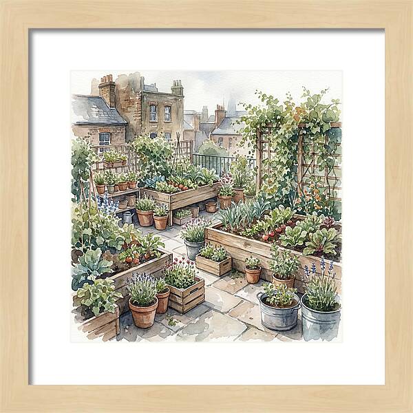 Urban Garden Oasis