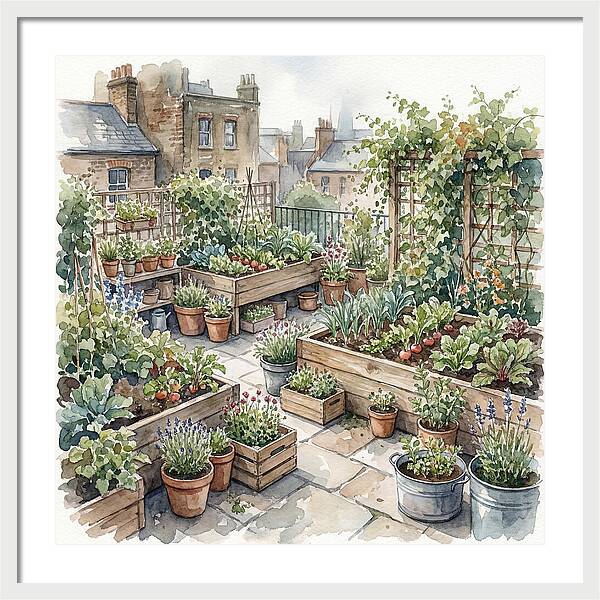 Urban Garden Oasis