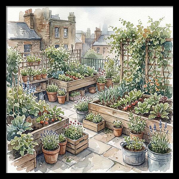 Urban Garden Oasis