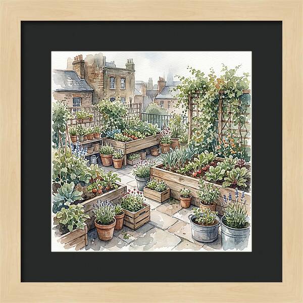 Urban Garden Oasis