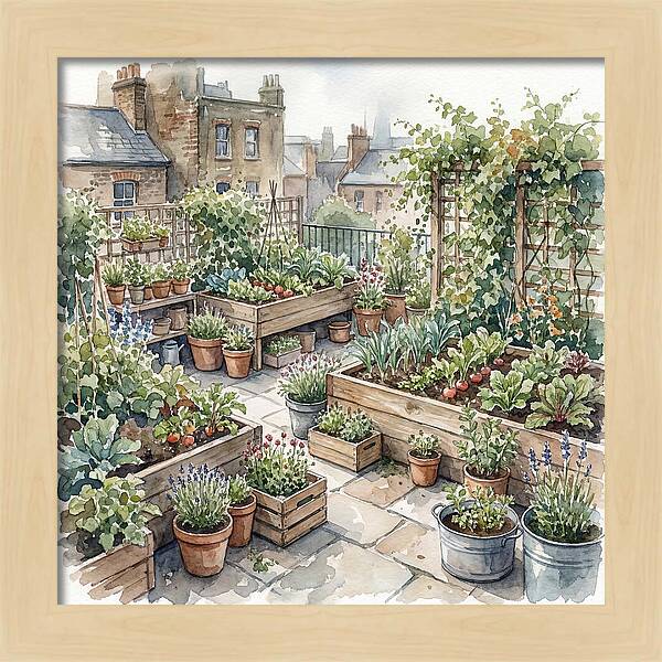 Urban Garden Oasis
