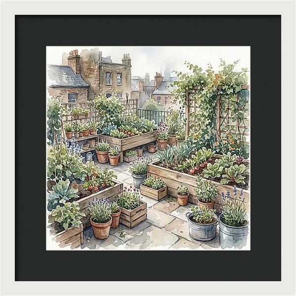 Urban Garden Oasis
