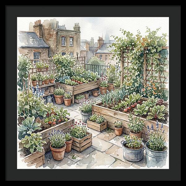 Urban Garden Oasis