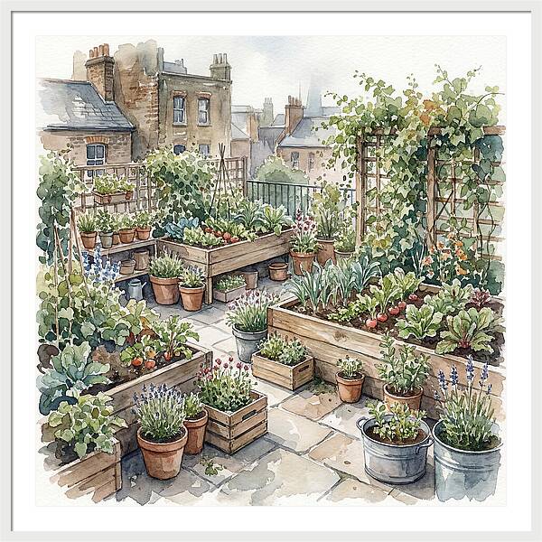 Urban Garden Oasis