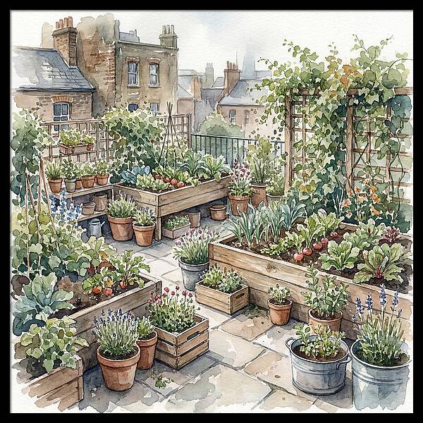 Urban Garden Oasis