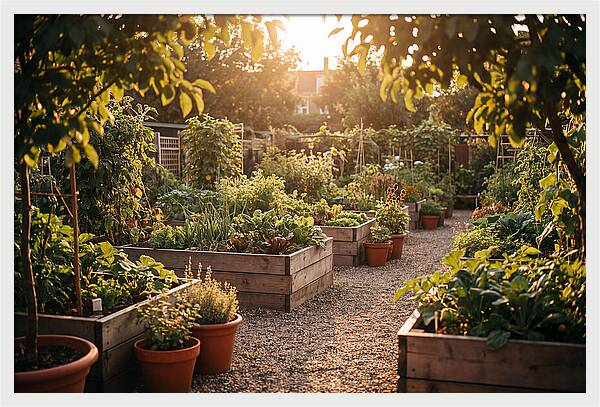 Urban Garden Serenity