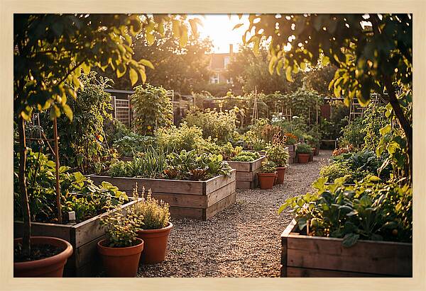 Urban Garden Serenity