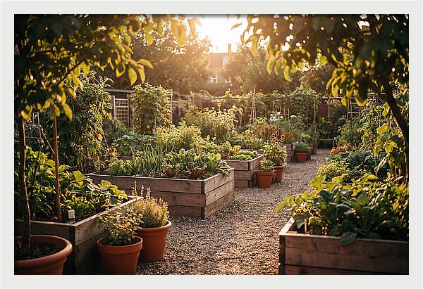 Urban Garden Serenity