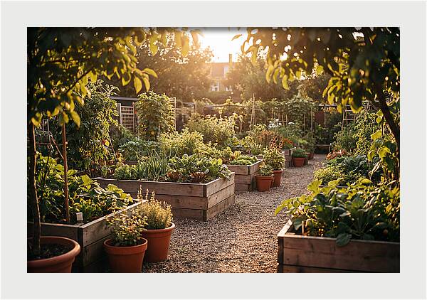 Urban Garden Serenity