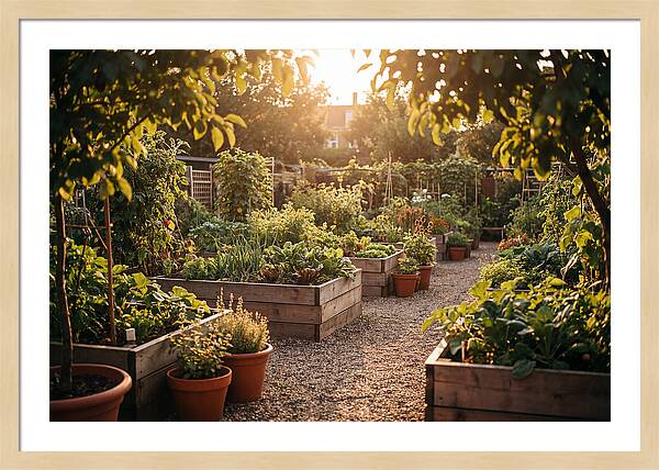 Urban Garden Serenity
