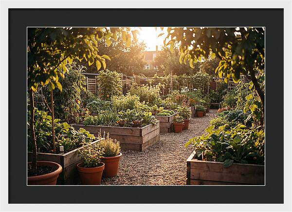 Urban Garden Serenity