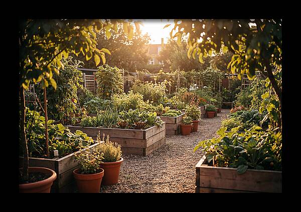 Urban Garden Serenity