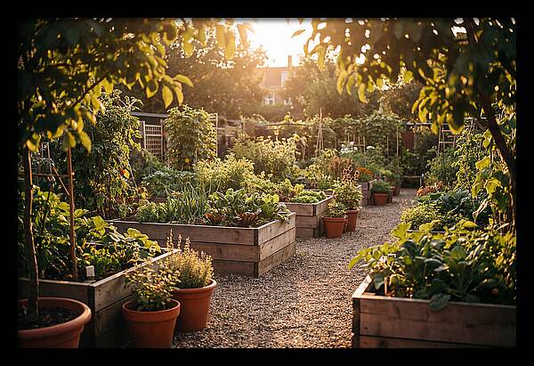 Urban Garden Serenity
