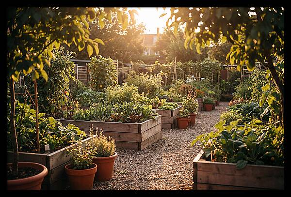 Urban Garden Serenity
