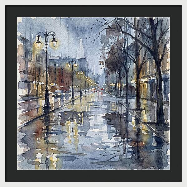 Urban Rain Reflections 7113