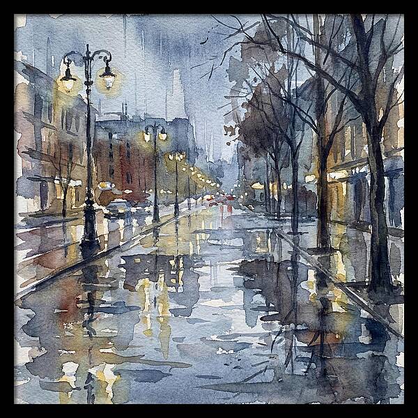 Urban Rain Reflections 7113