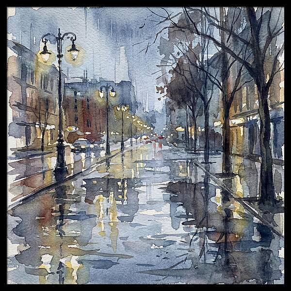 Urban Rain Reflections 7113