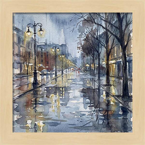 Urban Rain Reflections 7113