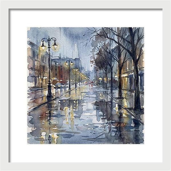 Urban Rain Reflections 7113
