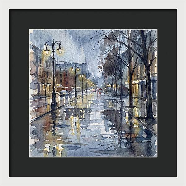 Urban Rain Reflections 7113