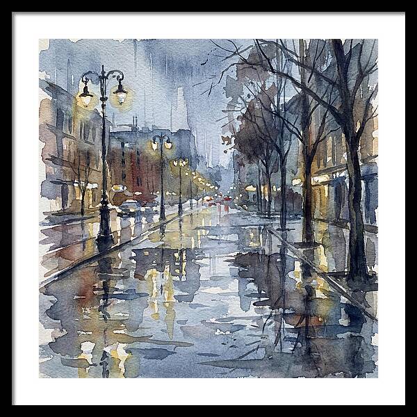 Urban Rain Reflections 7113