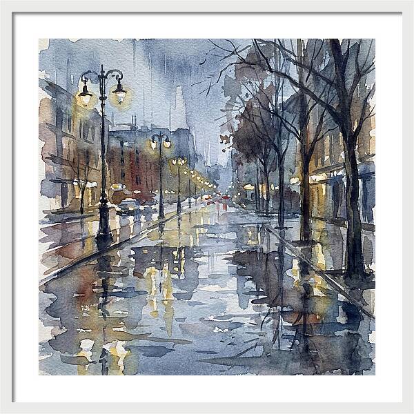 Urban Rain Reflections 7113