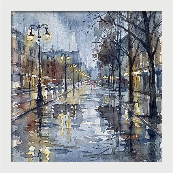 Urban Rain Reflections 7113
