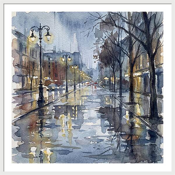 Urban Rain Reflections 7113