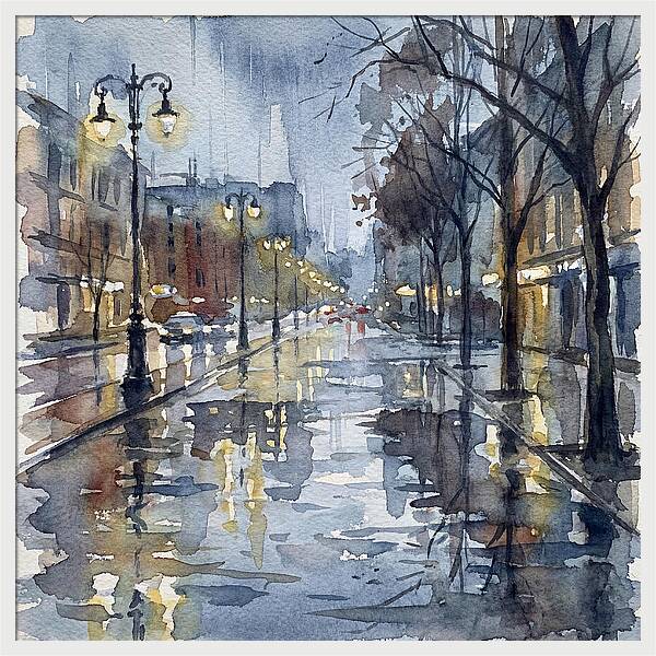 Urban Rain Reflections 7113